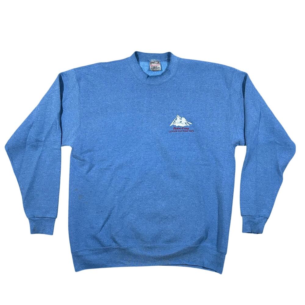 Vintage 90s Jackson Hole River Rafting Sweatshirt Men’s XL Essential Pullover